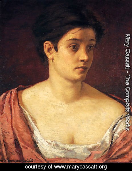 Mary Cassatt - Portrait Of A Woman