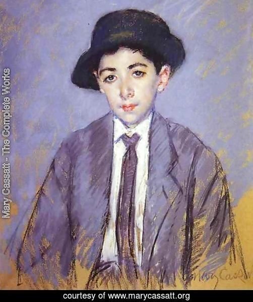 Portrait Of Charles Dikran Kelekian At Age 12