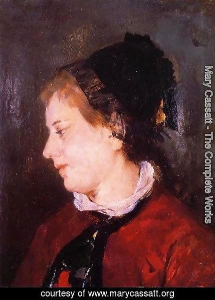 Mary Cassatt - Portrait Of Madame Sisley