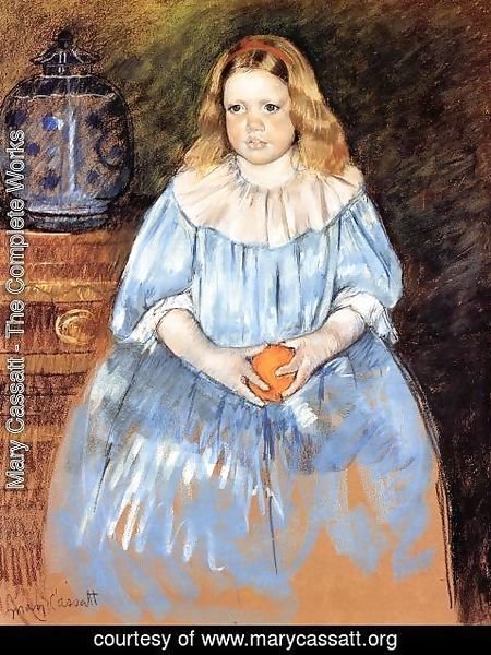 Mary Cassatt - Portrait Of Margaret Milligan Sloan