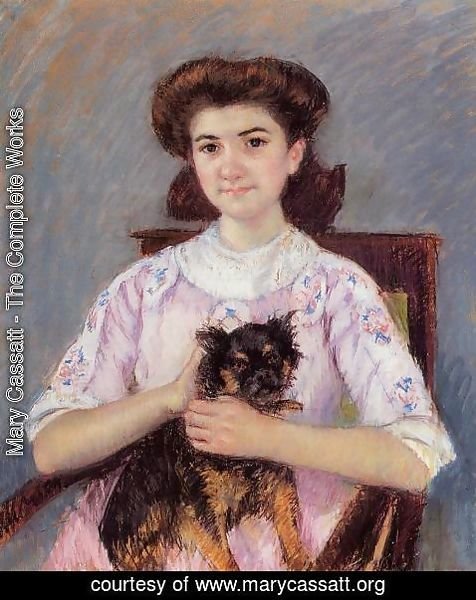 Mary Cassatt - Portrait Of Marie Louise Durand Ruel
