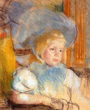 Mary Cassatt - Simone In Plumed Hat