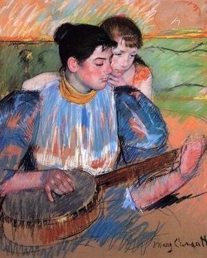 Mary Cassatt - The Banjo Lesson