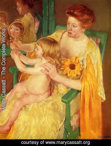 Mary Cassatt - The Mirror