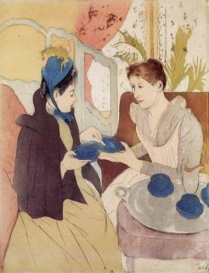 Mary Cassatt - The Visit