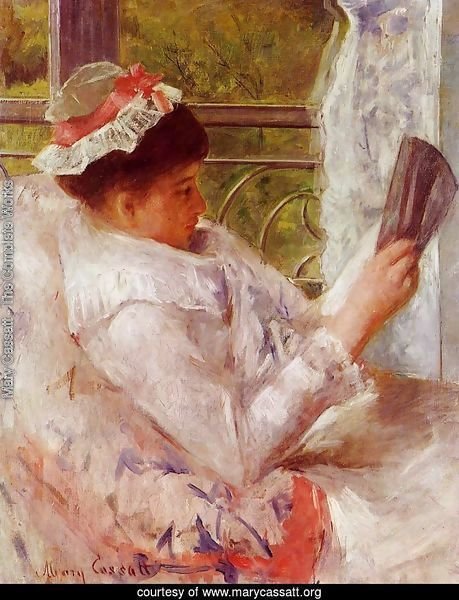 Woman Reading Aka Lydia Cassatt