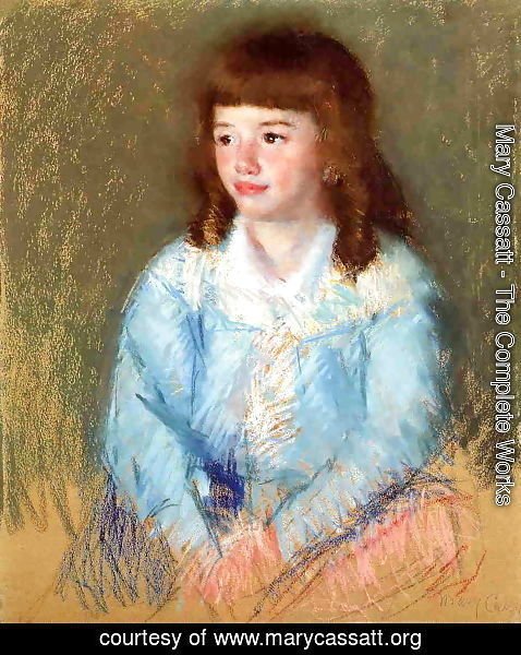Mary Cassatt - Young Boy In Blue