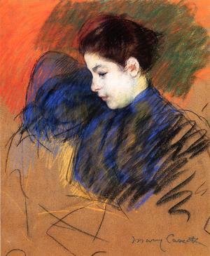Mary Cassatt - Young Woman Reflecting
